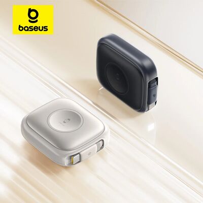 Baseus 100W intrekbare PD QC snellaadkabel Ingebouwde E-Watch draadloos opladen USB-C Type-C datakabel voor iPhone MacBook Beige Baseus 100W intrekbare PD QC snellaadkabel Ingebouwde E-Watch draadloos opladen USB-C Type-C datakabel voor iPhone MacBook Beige