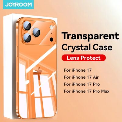 Joyroom Clear Case voor iPhone 17 Pro Max Anti-drop Transparante Cover Niet-vergeling Schokbestendig Ultra Slim Cover Schermbescherming Joyroom Clear Case voor iPhone 17 Pro Max Anti-drop Transparante Cover Niet-vergeling Schokbestendig Ultra Slim Cover Schermbescherming