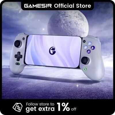 GameSir G8 Galileo Mobiele Telefoon Gamepad Gamecontroller, Hall Effect Joystick voor iPhone 15 Android Mobiele Telefoon Cloud Gaming GameSir G8 Galileo Mobiele Telefoon Gamepad Gamecontroller, Hall Effect Joystick voor iPhone 15 Android Mobiele Telefoon Cloud Gaming