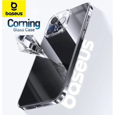 Baseus Gehard Glas Case voor iPhone 17 16 Pro Max Transparant Hard Robuust Corning Gorilla Glass Case voor iPhone 17 16 Pro Max Clear Glass Case Baseus Gehard Glas Case voor iPhone 17 16 Pro Max Transparant Hard Robuust Corning Gorilla Glass Case voor iPhone 17 16 Pro Max Clear Glass Case