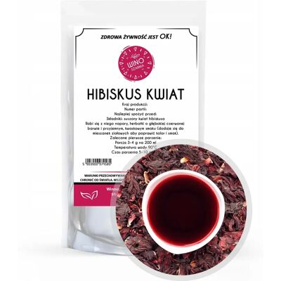 WINO SZARNIA Hibiscus hibiscusbloem 1000g 1kg MALWA thee WINO SZARNIA Hibiscus hibiscusbloem 1000g 1kg MALWA thee