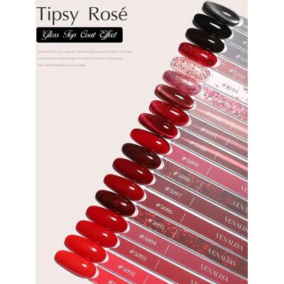 Venalisa V6 nagelgellak Hema-vrij TPO-vrij Ultra rode kleur Cat Eye losweken UV LED semi-permanente lange slijtage Diamond Top 10 ml TopCoat 95103 Venalisa V6 nagelgellak Hema-vrij TPO-vrij Ultra rode kleur Cat Eye losweken UV LED semi-permanente lange slijtage Diamond Top 10 ml TopCoat 95103