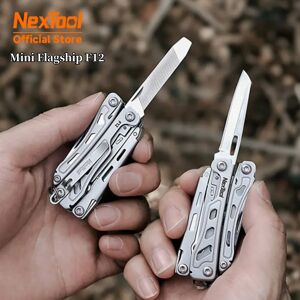NexTool sleutelhanger mini vlaggenschip F12 opvouwbare multitool 13-in-1 schroevendraaier tang vijlliniaal flesopener schaar EDC handgereedschap Mini Flagship F12 NexTool sleutelhanger mini vlaggenschip F12 opvouwbare multitool 13-in-1 schroevendraaier tang vijlliniaal flesopener schaar EDC handgereedschap Mini Flagship F12