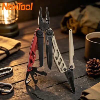 NexTool Flagship F30 Pro 16-in-1 Multitool Tang Vouwbare Handgereedschap Schaar Zaag Mes Schroevendraaier Draadknipper voor Kamperen en Wandelen Flagship Pro F30 NexTool Flagship F30 Pro 16-in-1 Multitool Tang Vouwbare Handgereedschap Schaar Zaag Mes Schroevendraaier Draadknipper voor Kamperen en Wandelen Flagship Pro F30
