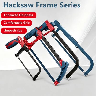 NONE Zware Hacksaw Frame Zaag 6-12 Inch Metaal Snijdend Handgereedschap Mini Houtbewerking Pijpsnijder Zaagboog Bi-metaal Lemmet Ergonomische Greep NONE Zware Hacksaw Frame Zaag 6-12 Inch Metaal Snijdend Handgereedschap Mini Houtbewerking Pijpsnijder Zaagboog Bi-metaal Lemmet Ergonomische Greep