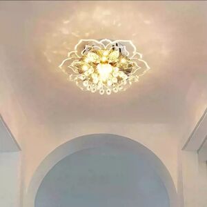 SUNMEIYI LED Kristallen Plafondlamp Moderne Bloemvorm Plafondlamp Hal Woonkamer Lamp Slaapkamer Keuken Gangen Gangpad Licht SUNMEIYI LED Kristallen Plafondlamp Moderne Bloemvorm Plafondlamp Hal Woonkamer Lamp Slaapkamer Keuken Gangen Gangpad Licht