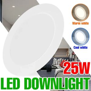 CanLing 25W LED Plafondlamp Verzonken Ronde Downlight 220V Indoor Spotlight Warm/Koud Wit Verlichting Voor Thuis Woonkamer 5W 10W 15W 20W CanLing 25W LED Plafondlamp Verzonken Ronde Downlight 220V Indoor Spotlight Warm/Koud Wit Verlichting Voor Thuis Woonkamer 5W 10W 15W 20W
