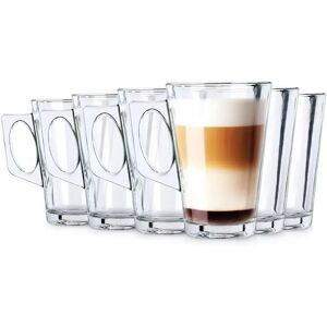 Vilde Koffie Latte Glazen 255 Ml 6 Stuks Vilde Koffie Latte Glazen 255 Ml 6 Stuks
