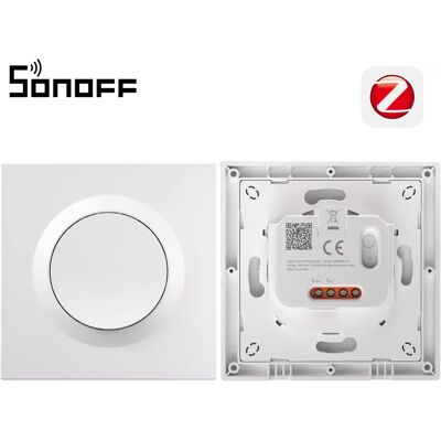 SONOFF Orb-ZBW1L Zigbee lichtschakelaar Spoelend-schakelaar zonder neutrale draad Zigbee Hub vereist compatibel met Alexa & Google Home SONOFF Orb-ZBW1L Zigbee lichtschakelaar Spoelend-schakelaar zonder neutrale draad Zigbee Hub vereist compatibel met Alexa & Google Home