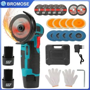 Bromose Mini-haakse slijpmachine Mini huishoudelijke oplaadbare snijmachine Polijstmachine Elektrische handslijpmachine Polijstmachine Carton box 2 ×Battery Bromose Mini-haakse slijpmachine Mini huishoudelijke oplaadbare snijmachine Polijstmachine Elektrische handslijpmachine Polijstmachine Carton box 2 ×Battery