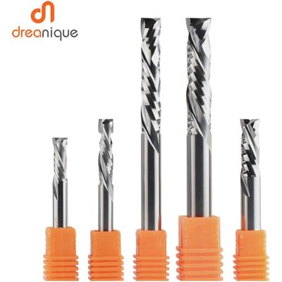 Dreanique - 2-flutige spiraalcompressie - CNC - houtbewerking - Frezen Dreanique - 2-flutige spiraalcompressie - CNC - houtbewerking - Frezen