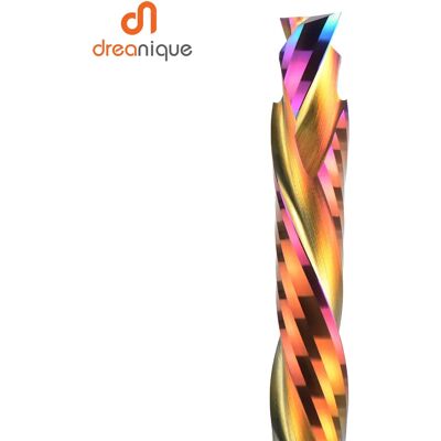 DREANIQUE 1 PC houtwerk frees UP & DOWN Cut 2 Fluiten Spiraal Carbide Frees Router Compressie Hout End Mill cutter Bits DREANIQUE 1 PC houtwerk frees UP & DOWN Cut 2 Fluiten Spiraal Carbide Frees Router Compressie Hout End Mill cutter Bits