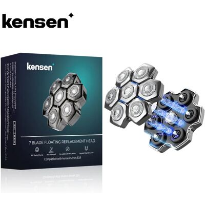 Kensen Scheermeskop Vervanging voor S18 5-in-1 Scheerapparaat Magntic Head Drijvend Wasbaar 7D Scheerapparaten Baard Haartrimmers Snijbladen Head Kensen Scheermeskop Vervanging voor S18 5-in-1 Scheerapparaat Magntic Head Drijvend Wasbaar 7D Scheerapparaten Baard Haartrimmers Snijbladen Head