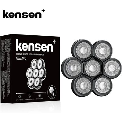 Kensen Scheermes Hoofd Vervanging Scheerapparaat Hoofd Drijvend Wasbaar Elektrische 7D Scheerapparaten Baard Praktische Haartrimmers Kit Snijbladen Shaver Head Kensen Scheermes Hoofd Vervanging Scheerapparaat Hoofd Drijvend Wasbaar Elektrische 7D Scheerapparaten Baard Praktische Haartrimmers Kit Snijbladen Shaver Head