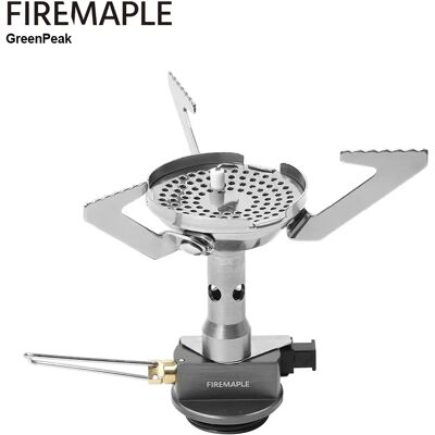 Fire-Maple GreenPeak Campingkachel Kampeerkookbrander Draagbare backpackkachel met piezo voor wandelen, trekking, vissen GreenPeak Fire-Maple GreenPeak Campingkachel Kampeerkookbrander Draagbare backpackkachel met piezo voor wandelen, trekking, vissen GreenPeak