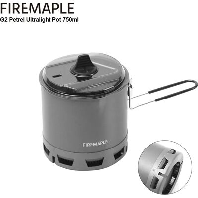 Fire-Maple G2 Petrel Ultralight Pot Lichtgewicht Outdoor Hoog rendement Warmtewisselaar Pot voor Wandelen Reizen Camping 750ML G2 POT Fire-Maple G2 Petrel Ultralight Pot Lichtgewicht Outdoor Hoog rendement Warmtewisselaar Pot voor Wandelen Reizen Camping 750ML G2 POT