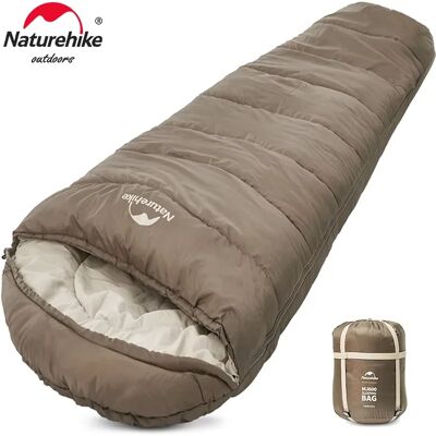 Naturehike Slaapzak MJ300 -1 ℃ Lichtgewicht MJ600 -12 ℃ Mummie slaapzak Outdoor Camping Katoenen winterslaapzak MJ600 - Brown Naturehike Slaapzak MJ300 -1 ℃ Lichtgewicht MJ600 -12 ℃ Mummie slaapzak Outdoor Camping Katoenen winterslaapzak MJ600 - Brown