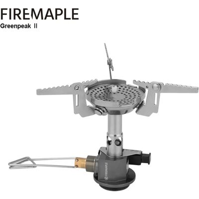 Fire-Maple Greenpeak II Drukregelaar Gasfornuis met piëzo-geïntegreerde backpackkachel Winddicht Wandelen Trekking Kamperen GreenPeak 2 Fire-Maple Greenpeak II Drukregelaar Gasfornuis met piëzo-geïntegreerde backpackkachel Winddicht Wandelen Trekking Kamperen GreenPeak 2