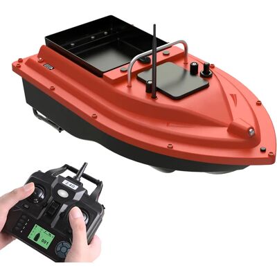 LOKEEVAN GPS Visaasboot met grote aascontainer 1,5 kg belasting 12000 mAh Automatische voerboot met 400-500 m afstandsbereik D16B-Red 12000mAh LOKEEVAN GPS Visaasboot met grote aascontainer 1,5 kg belasting 12000 mAh Automatische voerboot met 400-500 m afstandsbereik D16B-Red 12000mAh