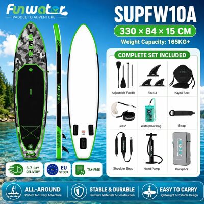 Funwater - SUP - Opblaasbaar - Stand Up Paddle Board Funwater - SUP - Opblaasbaar - Stand Up Paddle Board