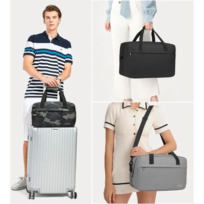 Kono Reistas Unisex Handbagagetas Ryanair Gym Weekender Tas Voor Reizen En Fitness, Compact En Praktisch zwart Kono Reistas Unisex Handbagagetas Ryanair Gym Weekender Tas Voor Reizen En Fitness, Compact En Praktisch zwart