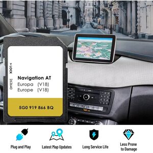 NAVINESA SD-kaart VW Golf 7 - 16GB, Volledige capaciteit - Navigatie NAVINESA SD-kaart VW Golf 7 - 16GB, Volledige capaciteit - Navigatie