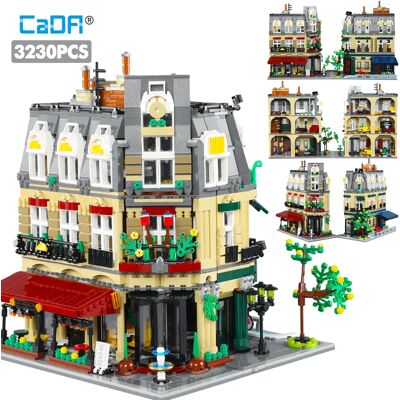 3230 stks Cada City Parijs Restaurant & Huis Architectuur Bouwstenen Set Franse Appartement Cijfers Bricks Speelgoed voor Kinderen Gift With packaging box 3230 stks Cada City Parijs Restaurant & Huis Architectuur Bouwstenen Set Franse Appartement Cijfers Bricks Speelgoed voor Kinderen Gift With packaging box