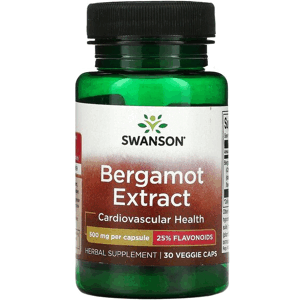 Swanson Bergamot Extract 500 Mg - Voedingssupplementen Swanson Bergamot Extract 500 Mg - Voedingssupplementen