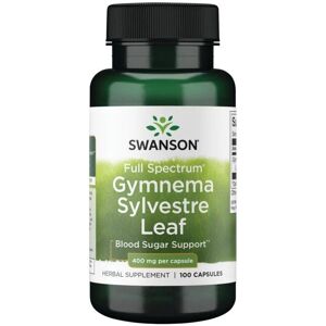 Swanson Gymnema Sylvestre Blad 400 mg Capsules - Voedingssupplement Swanson Gymnema Sylvestre Blad 400 mg Capsules - Voedingssupplement