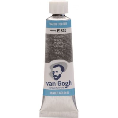 Van Gogh Aquarelverf - tube - Grafiet 840 8712079418182 Verf Van Gogh Aquarelverf - tube - Grafiet 840 8712079418182 Verf