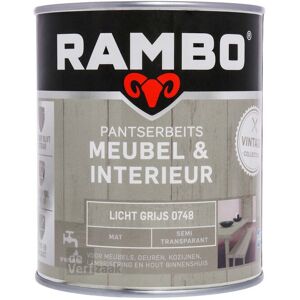 Rambo Pantserbeits Meubel & Interieur Mat 750 ml - Licht Grijs Rambo Pantserbeits Meubel & Interieur Mat 750 ml - Licht Grijs