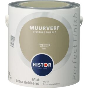 Histor Perfect Finish Muurverf Mat - Toepassing - 2,5 liter Histor Perfect Finish Muurverf Mat - Toepassing - 2,5 liter