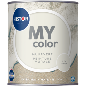 Histor MY color Krijt - Extra matte muurverf - 1 L Histor MY color Krijt - Extra matte muurverf - 1 L