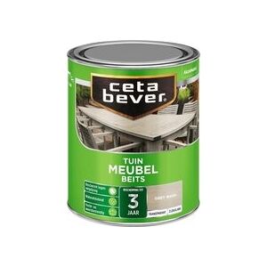 Cetabever Tuin Meubel Beits Transparant Zijdeglans - Grey Wash - 0,75 liter Cetabever Tuin Meubel Beits Transparant Zijdeglans - Grey Wash - 0,75 liter