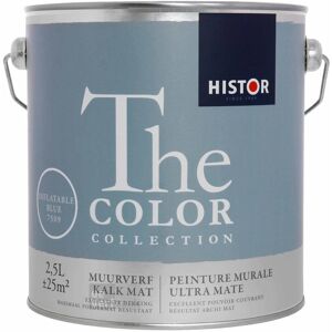 Histor The Color Collection Muurverf Kalkmat - Inflatable Blue - 2,5 liter Histor The Color Collection Muurverf Kalkmat - Inflatable Blue - 2,5 liter