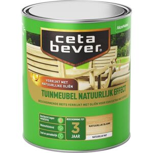 Cetabever Tuinmeubel Natuurlijk Effect Mat - Blank - 0,75 liter Cetabever Tuinmeubel Natuurlijk Effect Mat - Blank - 0,75 liter