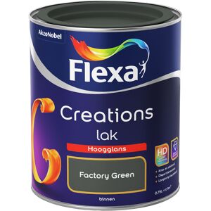 Flexa Creations Lak Hoogglans - Factory Green Flexa Creations Lak Hoogglans - Factory Green