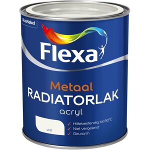 Flexa Radiatorlak Acryl - Wit Flexa Radiatorlak Acryl - Wit