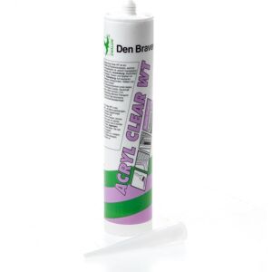 Den Braven Zwaluw Acryl Clear Wt Transparant (Silicryl) Den Braven Zwaluw Acryl Clear Wt Transparant (Silicryl)