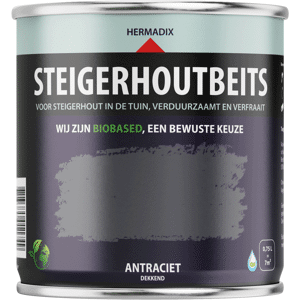 Hermadix Model 750ml Antraciet Houtbeits - Houtbehandeling Hermadix Model 750ml Antraciet Houtbeits - Houtbehandeling