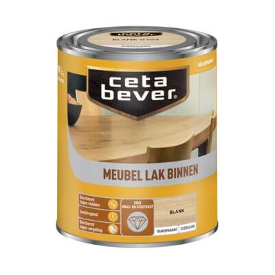 Cetabever Meubel Lak Binnen Transparant Zijdeglans - Blank Cetabever Meubel Lak Binnen Transparant Zijdeglans - Blank