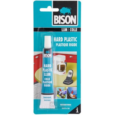 Bison Model 1799000088 1312004 Transparante kunststoflijm - 25ml Bison Model 1799000088 1312004 Transparante kunststoflijm - 25ml