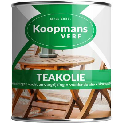 Koopmans Teak olie 750 ml Koopmans Teak olie 750 ml
