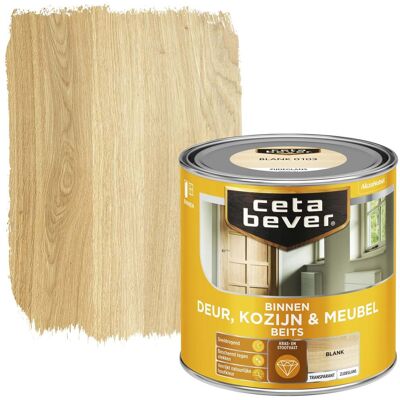 Cetabever Binnenbeits Deur Kozijn en Meubel Transparant Zijdeglans - Blank Cetabever Binnenbeits Deur Kozijn en Meubel Transparant Zijdeglans - Blank