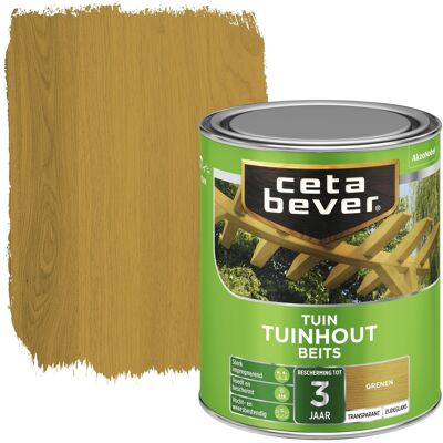 Cetabever Tuinhout Beits Transparant Zijdeglans - Grenen Cetabever Tuinhout Beits Transparant Zijdeglans - Grenen