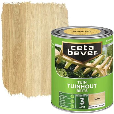 Cetabever Tuinhout Beits Transparant Zijdeglans - Blank Cetabever Tuinhout Beits Transparant Zijdeglans - Blank