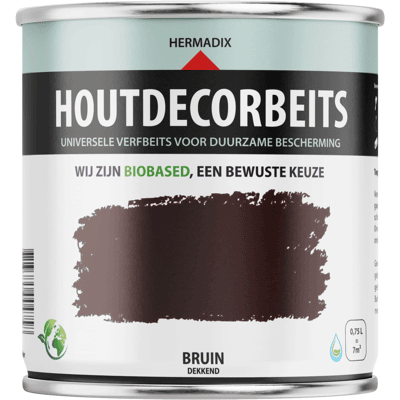 Hermadix Houtdecor Verfbeits - Bruin Hermadix Houtdecor Verfbeits - Bruin