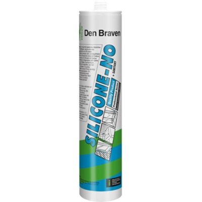 Den Braven Silicone NO - Antraciet - 310 ml Den Braven Silicone NO - Antraciet - 310 ml