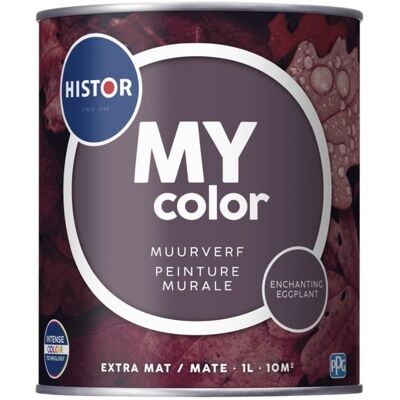 Histor MY color Muurverf Extra Mat - Enchanting Eggplant Histor MY color Muurverf Extra Mat - Enchanting Eggplant
