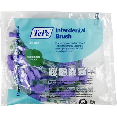 TEPE Interdentale Borstel Paars 1,1 mm - Interdentale Borstel TEPE Interdentale Borstel Paars 1,1 mm - Interdentale Borstel